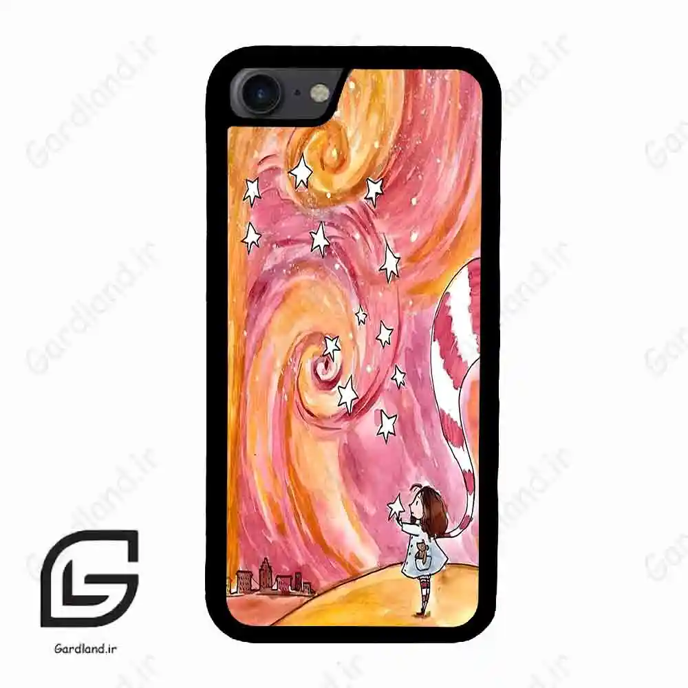 قاب گوشی آیفون 7-8 (Iphone 7 / 8 ) طرح دخترانه کد 2006