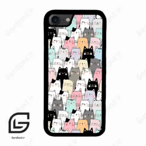 قاب گوشی آیفون 7-8 (Iphone 7 / 8 ) طرح گربه کد 2019