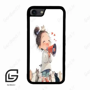قاب گوشی آیفون 7-8 (Iphone 7 / 8 ) طرح دخترانه کد 2027