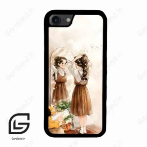 قاب گوشی آیفون 7-8 (Iphone 7 / 8 ) طرح دخترانه کد 2078