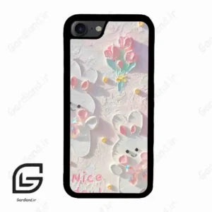 قاب گوشی آیفون 7-8 (Iphone 7 / 8 ) طرح خرگوشی کد 2097