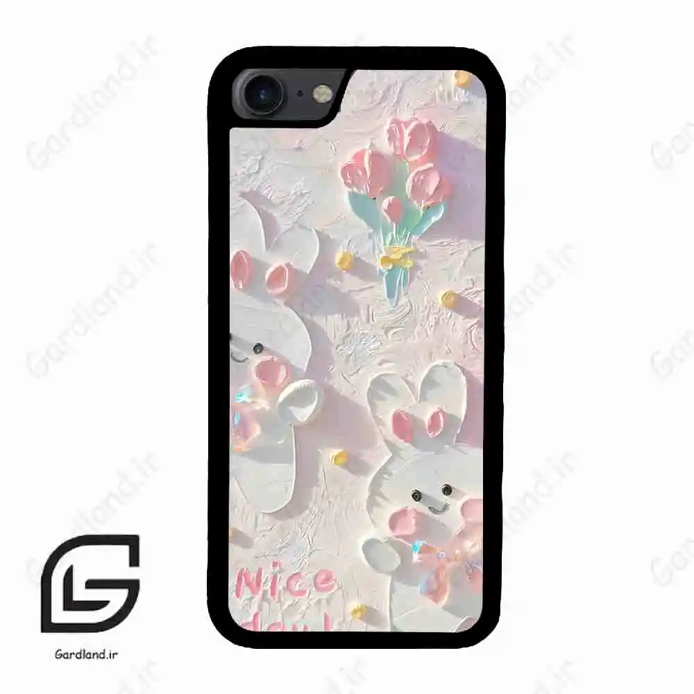 قاب گوشی آیفون 7-8 (Iphone 7 / 8 ) طرح خرگوشی کد 2097