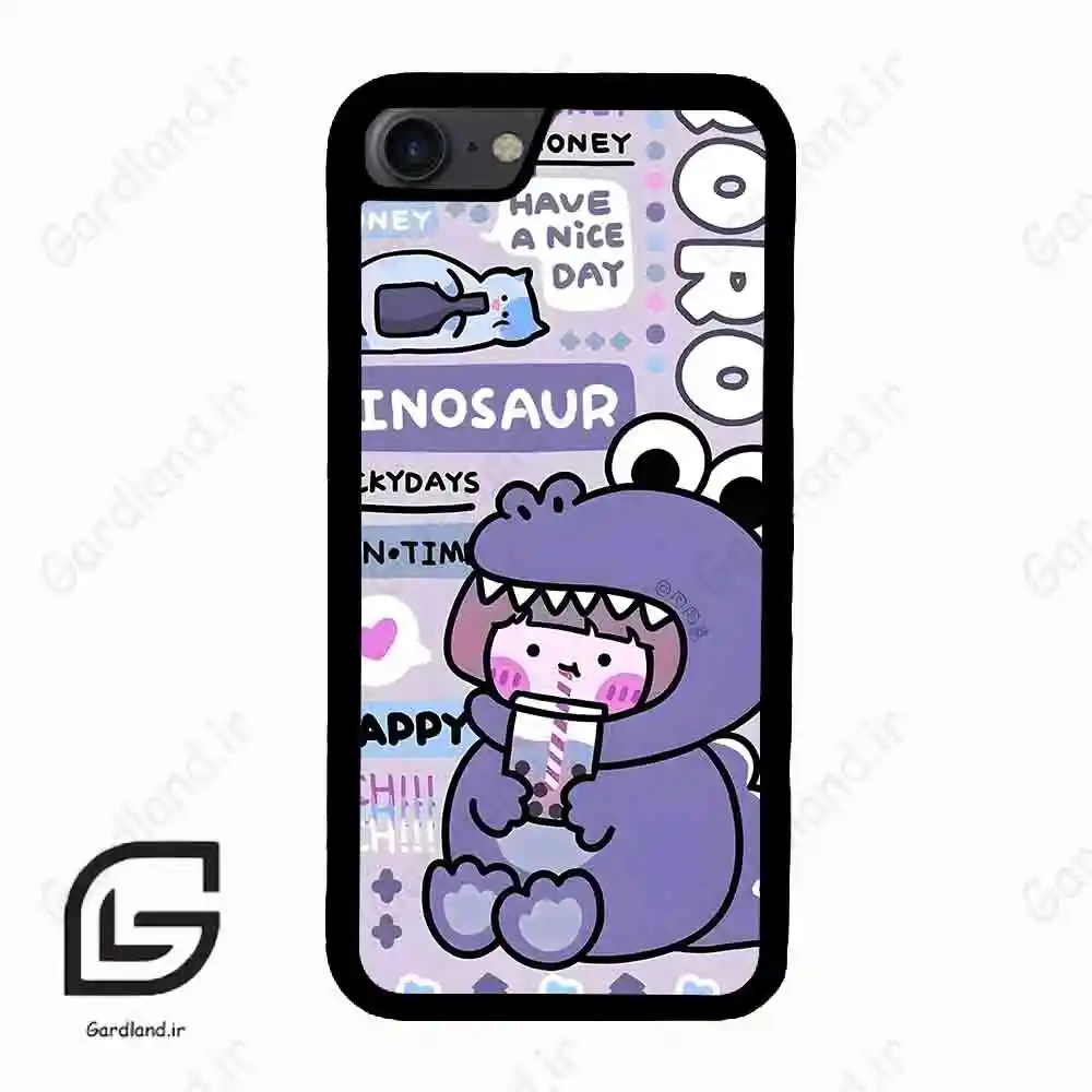 قاب گوشی آیفون 7-8 (Iphone 7 / 8 ) طرح دایناسور کد 2155