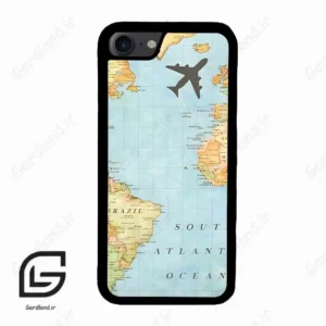قاب گوشی آیفون 7-8 (Iphone 7 / 8 ) طرح نقشه کد 2243
