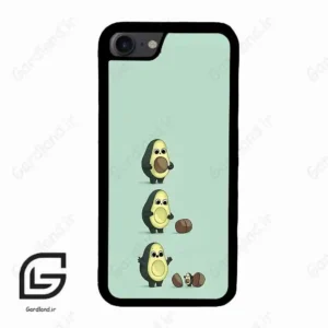 قاب گوشی آیفون 7-8 (Iphone 7 / 8 ) طرح اووکادو کد 2258