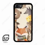 قاب گوشی آیفون 7-8 (Iphone 7 / 8 ) طرح حیوانات کد 2338