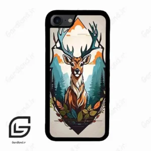 قاب گوشی آیفون 7-8 (Iphone 7 / 8 ) طرح گوزن کد 2429