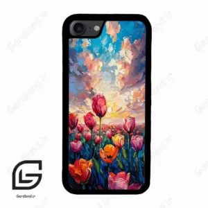 قاب گوشی آیفون 7-8 (Iphone 7 / 8 ) طرح گل کد 2466