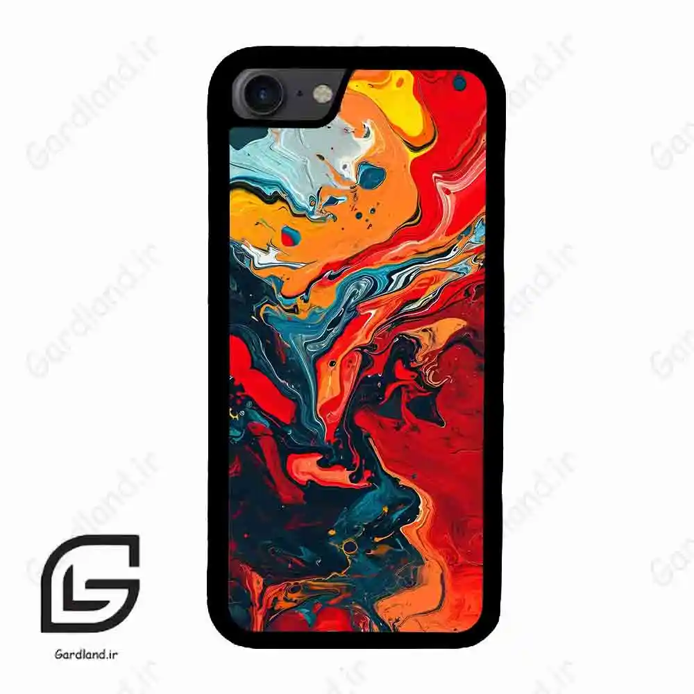 قاب گوشی آیفون 7-8 (Iphone 7 / 8 ) طرح ابرنگی کد 2490