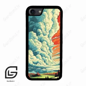 قاب گوشی آیفون 7-8 (Iphone 7 / 8 ) طرح ابرنگی کد 2491