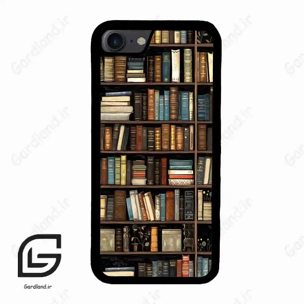قاب گوشی آیفون 7-8 (Iphone 7 / 8 ) طرح کتابخانه کد 2533