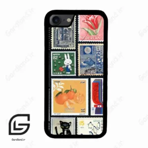 قاب گوشی آیفون 7-8 (Iphone 7 / 8 ) طرح تمبر کد 2603