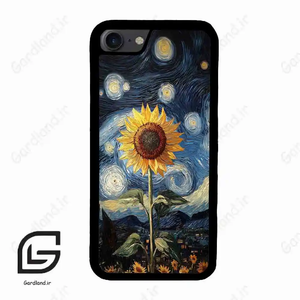 قاب گوشی آیفون 7-8 (Iphone 7 / 8 ) طرح افتابگردان کد 2652