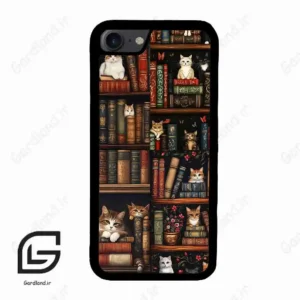 قاب گوشی آیفون 7-8 (Iphone 7 / 8 ) طرح کتابخانه کد 2675