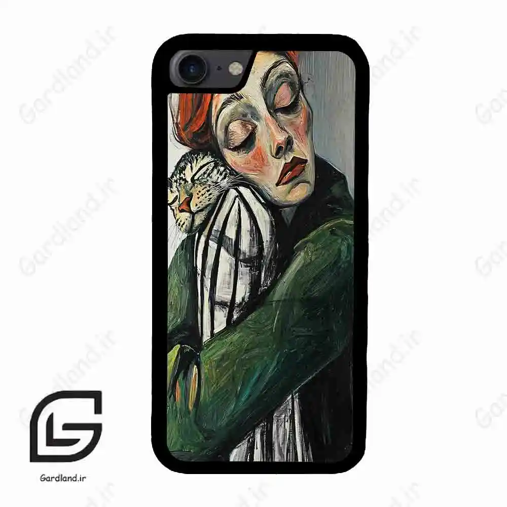 قاب گوشی آیفون 7-8 (Iphone 7 / 8 ) طرح گربه کد 2709