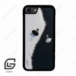 قاب گوشی آیفون 7-8 (Iphone 7 / 8 ) طرح قو کد 2804