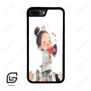 قاب گوشی آیفون 7پلاس-8پلاس (Iphone 7Plus / 8Plus ) طرح دخترانه کد 2027
