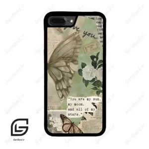 قاب گوشی آیفون 7پلاس-8پلاس (Iphone 7Plus / 8Plus ) طرح پروانه کد 2244
