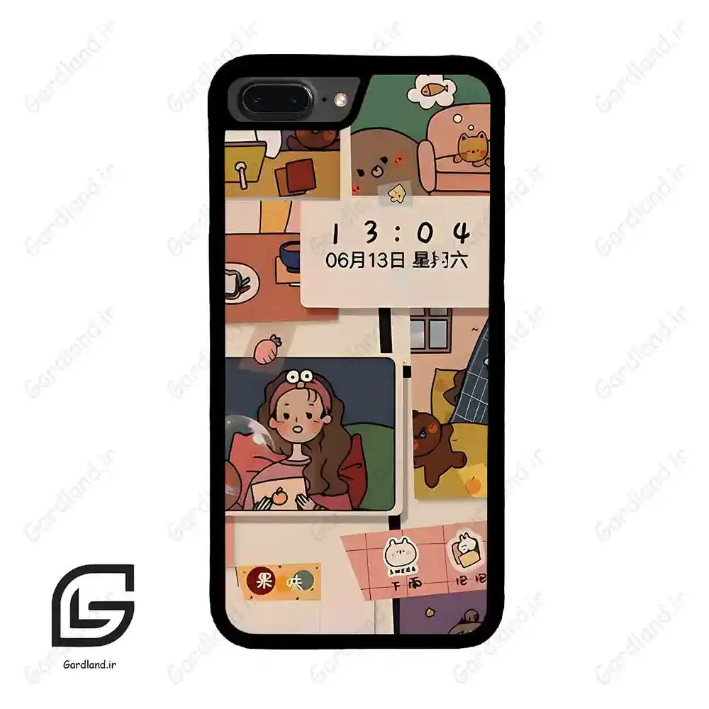 قاب گوشی آیفون 7پلاس-8پلاس (Iphone 7Plus / 8Plus ) طرح دخترانه کد 2254