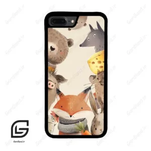 قاب گوشی آیفون 7پلاس-8پلاس (Iphone 7Plus / 8Plus ) طرح حیوانات کد 2338