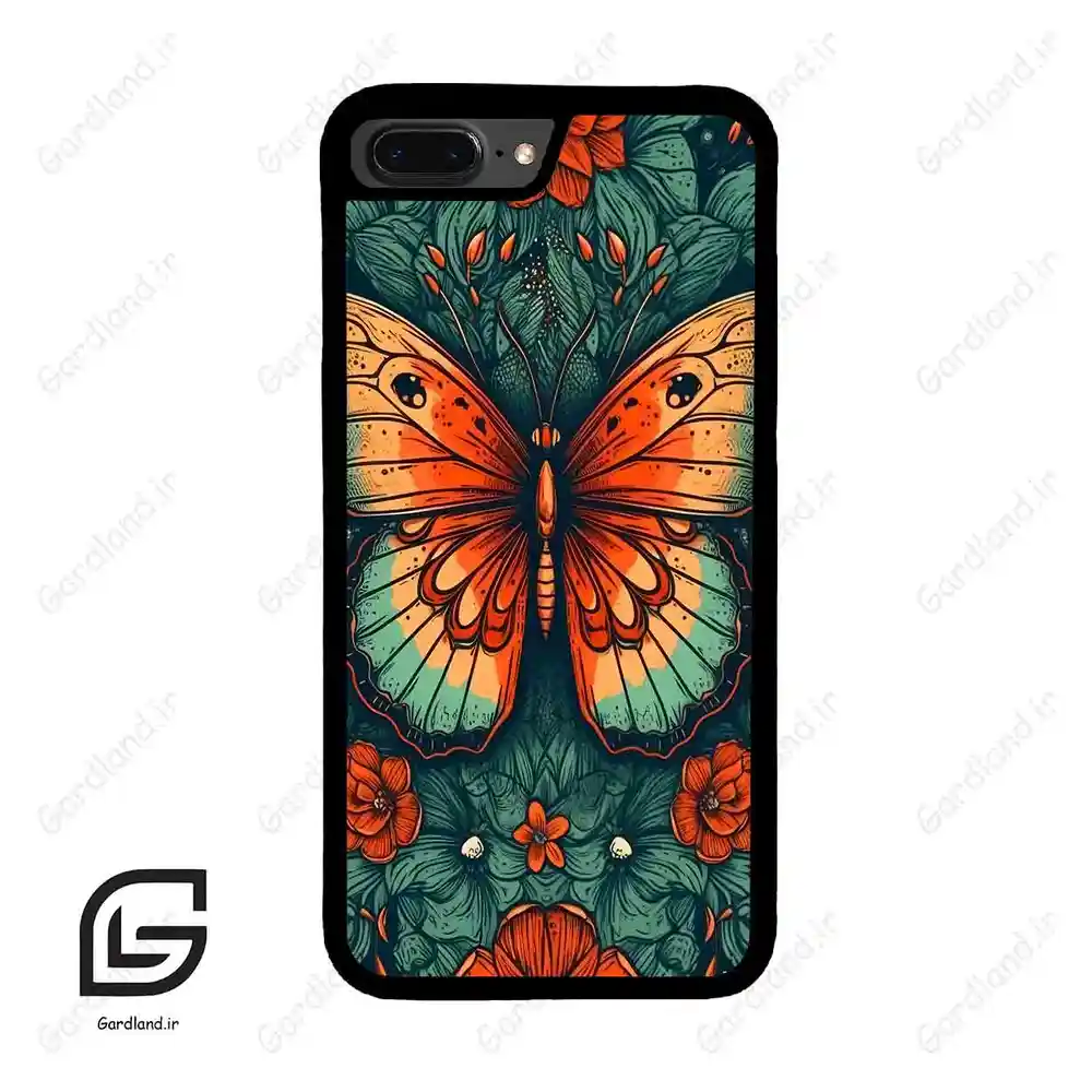 قاب گوشی آیفون 7پلاس-8پلاس (Iphone 7Plus / 8Plus ) طرح پروانه کد 2421