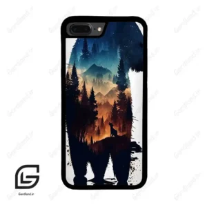 قاب گوشی آیفون 7پلاس-8پلاس (Iphone 7Plus / 8Plus ) طرح خرس کد 2449