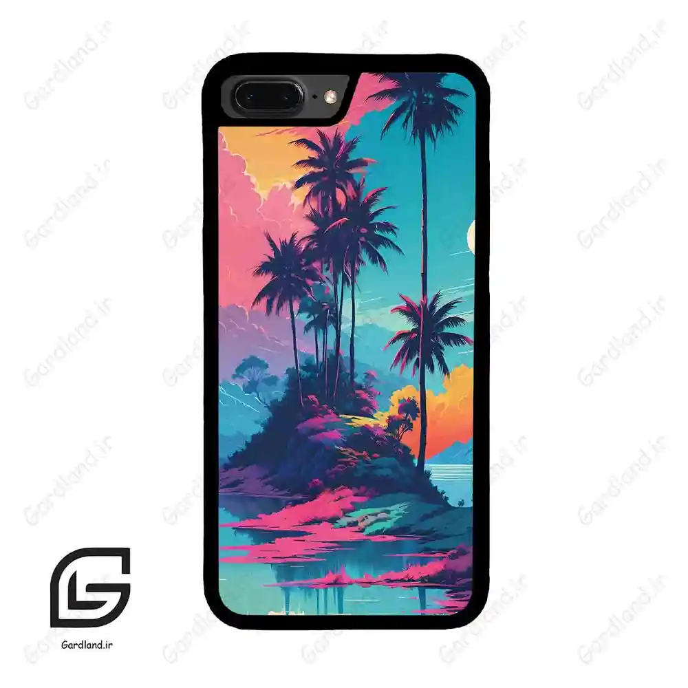 قاب گوشی آیفون 7پلاس-8پلاس (Iphone 7Plus / 8Plus ) طرح جزیره کد 2461
