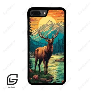 قاب گوشی آیفون 7پلاس-8پلاس (Iphone 7Plus / 8Plus ) طرح گوزن کد 2471