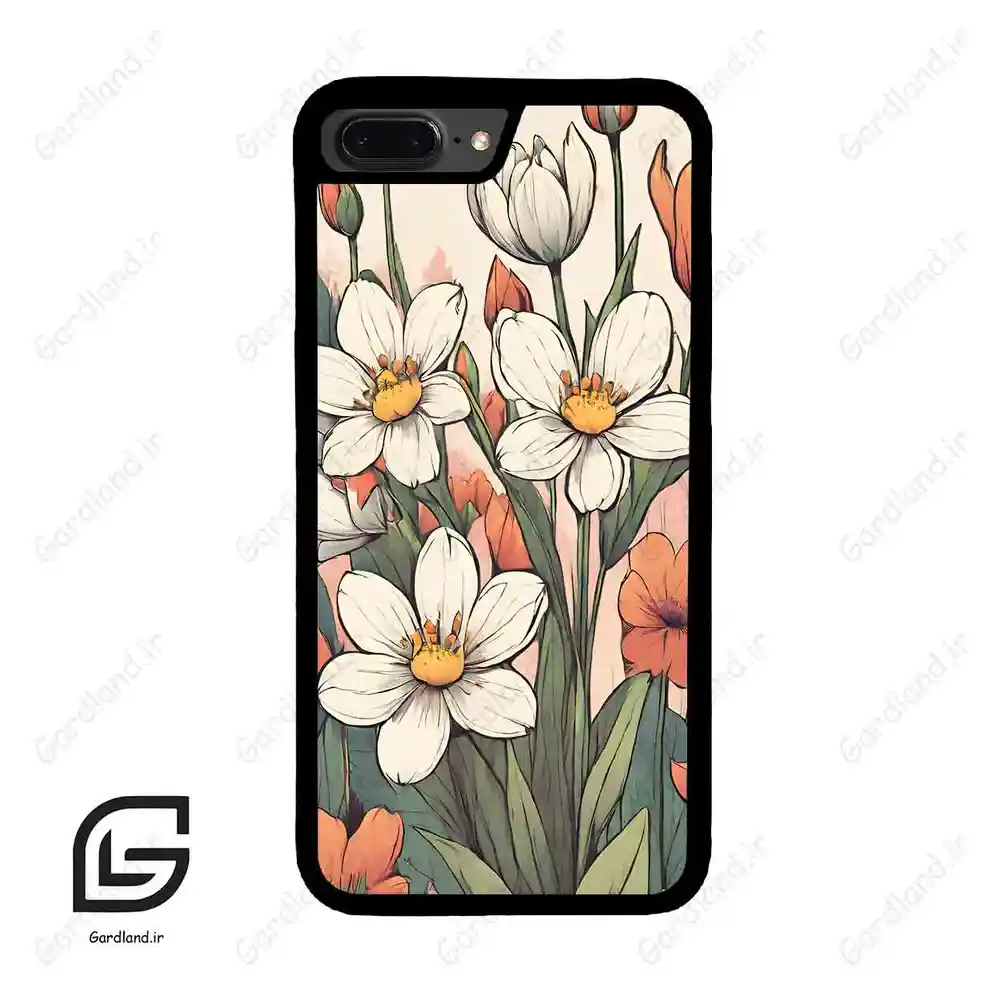قاب گوشی آیفون 7پلاس-8پلاس (Iphone 7Plus / 8Plus ) طرح گل کد 2475