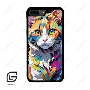 قاب گوشی آیفون 7پلاس-8پلاس (Iphone 7Plus / 8Plus ) طرح گربه کد 2483
