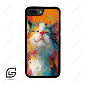 قاب گوشی آیفون 7پلاس-8پلاس (Iphone 7Plus / 8Plus ) طرح گربه کد 2489
