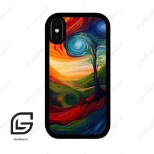 قاب گوشی آیفون ایکس-ایکس اس (Iphone X / Xs ) طرح طبیعت کد 2002