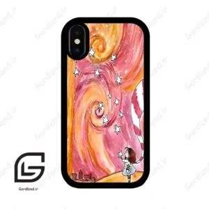 قاب گوشی آیفون ایکس-ایکس اس (Iphone X / Xs ) طرح دخترانه کد 2006
