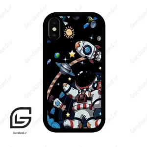 قاب گوشی آیفون ایکس-ایکس اس (Iphone X / Xs ) طرح فضانورد کد 2007
