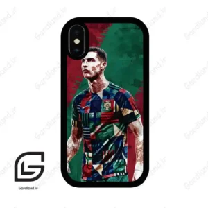 قاب گوشی آیفون ایکس-ایکس اس (Iphone X / Xs ) طرح رونالدو کد 2008