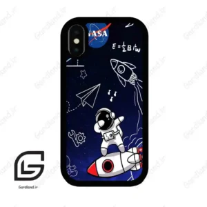 قاب گوشی آیفون ایکس-ایکس اس (Iphone X / Xs ) طرح فضانورد کد 2012