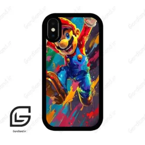 قاب گوشی آیفون ایکس-ایکس اس (Iphone X / Xs ) طرح سوپرماریو کد 2016