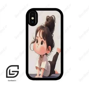 قاب گوشی آیفون ایکس-ایکس اس (Iphone X / Xs ) طرح دخترانه کد 2029