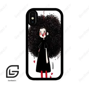 قاب گوشی آیفون ایکس-ایکس اس (Iphone X / Xs ) طرح دخترانه کد 2031