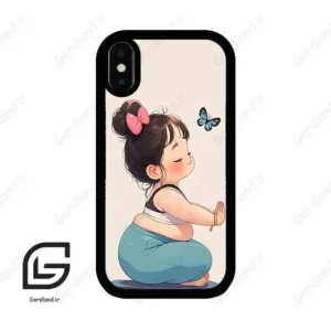 قاب گوشی آیفون ایکس-ایکس اس (Iphone X / Xs ) طرح دخترانه کد 2032