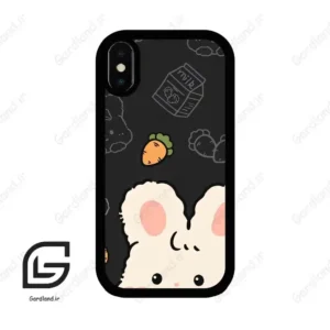 قاب گوشی آیفون ایکس-ایکس اس (Iphone X / Xs ) طرح خرگوشی کد 2045