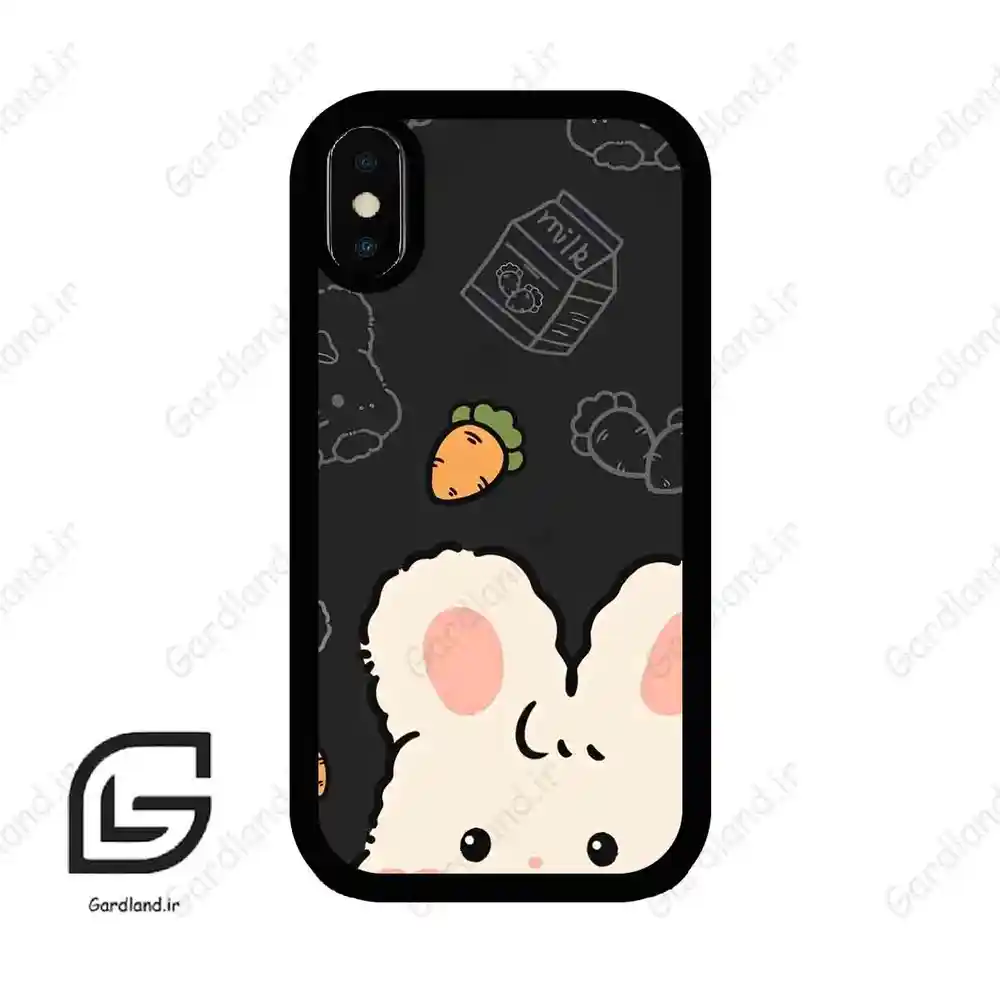 قاب گوشی آیفون ایکس-ایکس اس (Iphone X / Xs ) طرح خرگوشی کد 2045