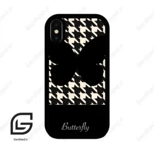 قاب گوشی آیفون ایکس-ایکس اس (Iphone X / Xs ) طرح پروانه کد 2051
