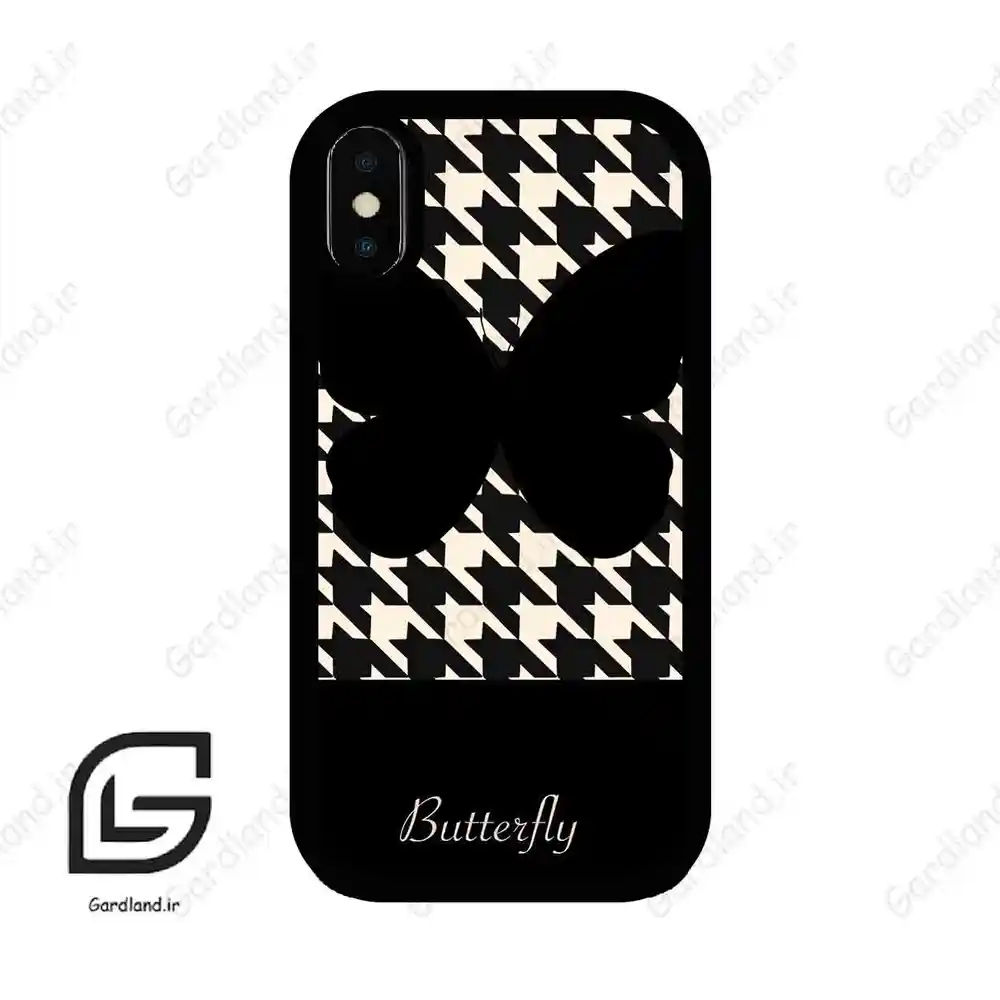 قاب گوشی آیفون ایکس-ایکس اس (Iphone X / Xs ) طرح پروانه کد 2051