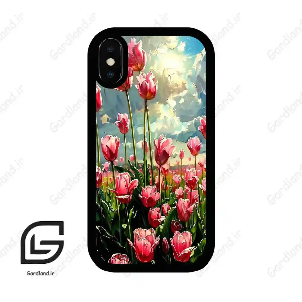 قاب گوشی آیفون ایکس-ایکس اس (Iphone X / Xs ) طرح گل کد 2055