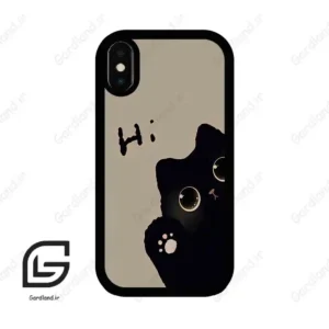 قاب گوشی آیفون ایکس-ایکس اس (Iphone X / Xs ) طرح گربه کد 2059