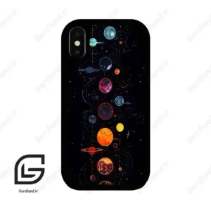 قاب گوشی آیفون ایکس-ایکس اس (Iphone X / Xs ) طرح کهکشان کد 2062