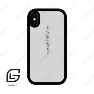 قاب گوشی آیفون ایکس-ایکس اس (Iphone X / Xs ) طرح نوشته کد 2065