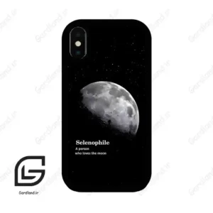 قاب گوشی آیفون ایکس-ایکس اس (Iphone X / Xs ) طرح ماه کد 2070