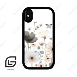 قاب گوشی آیفون ایکس-ایکس اس (Iphone X / Xs ) طرح گل کد 2081